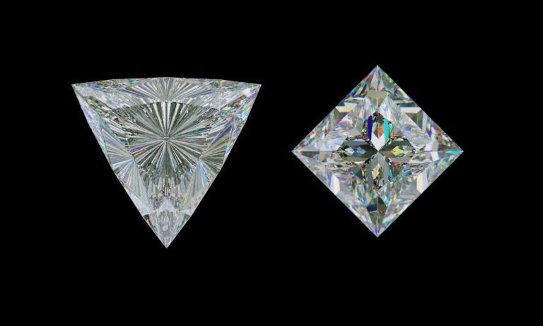 Trilliont Cut Lab Diamond
